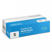 Glownary Black Disposable Nitrile Gloves 2.5 Mil Small 2000/Case