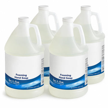 Glownary 1 Gallon Free & Clear Foaming Hand Soap, 4/Case