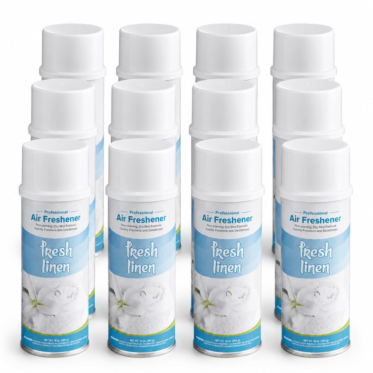 Glownary Fresh Linen Aerosol Air Freshener Spray 10 oz.