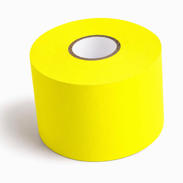 Glownary 3" x 9" Yellow Semi-Gloss Permanent Rectangular Labels