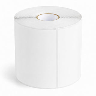 Glownary 5" x 7" White Semi-Gloss Permanent Rectangular Labels