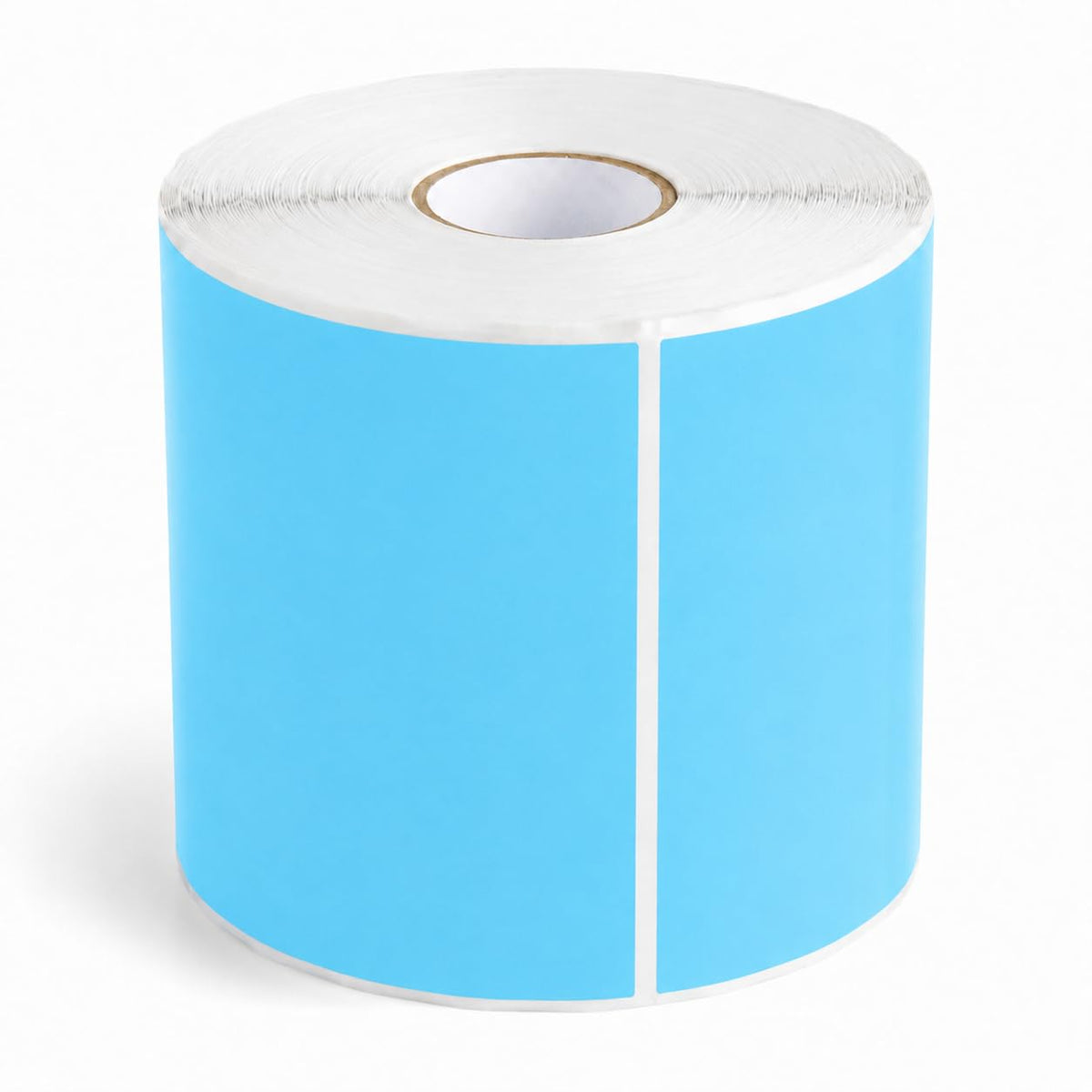 Glownary 5" x 7" Sky Blue Semi-Gloss Permanent Inventory Labels