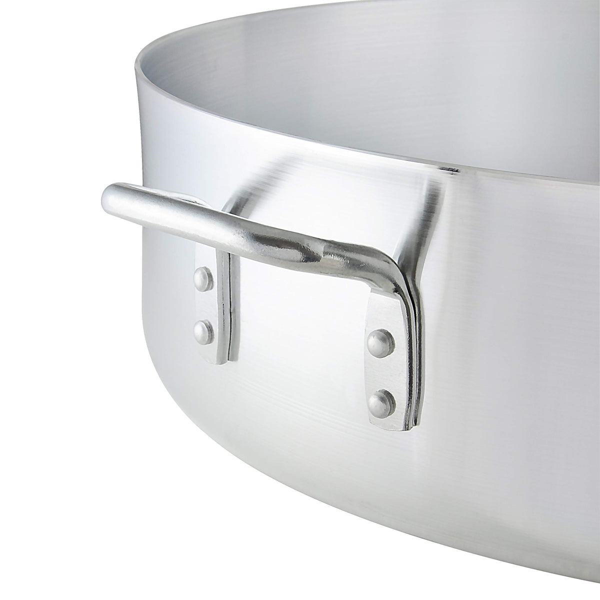 Thunder Group 35 Quart Aluminum Braiser with Lid variation 3