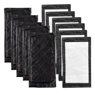 TD40, 4x7-Inch 40 Grams Tattoo Soaker Pads, Absorbent Meat, Produce, Fish and Poultry Foam Tray Pads (2000, Black)