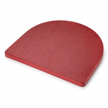 Glownary Wood Replacement Seat for Metal Frame Dining Chairs and Bar Stools, 16.5 x 16.5 cm (Mahogany, Seat for Metal Frame)