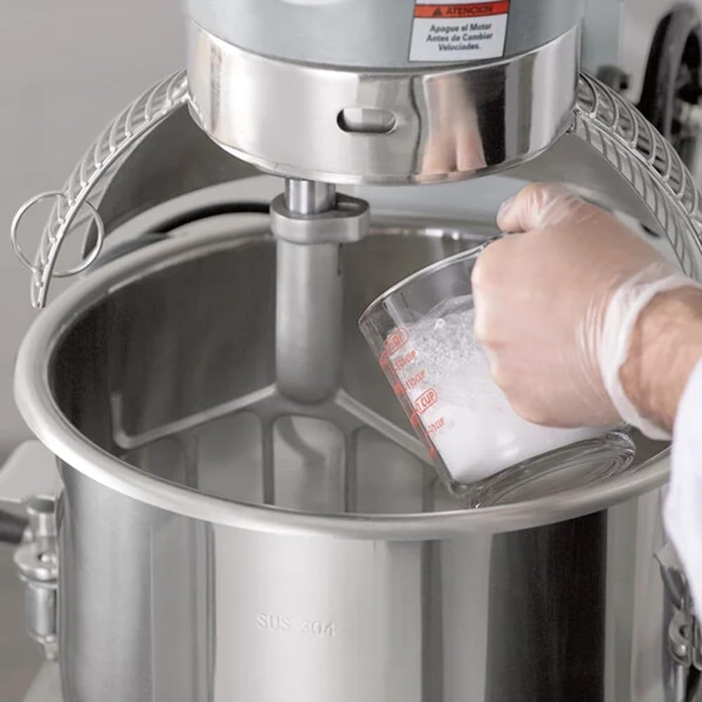 Planetary Stand Mixer, 20 Qt, 1.5 HP, 120V with Guard and Accessories