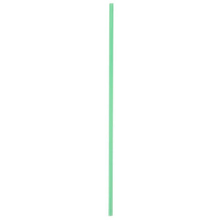 TableTop King 7 7/8" Green Unwrapped Collins Straw - 5000/Case