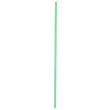 TableTop King 7 7/8" Green Unwrapped Collins Straw - 5000/Case