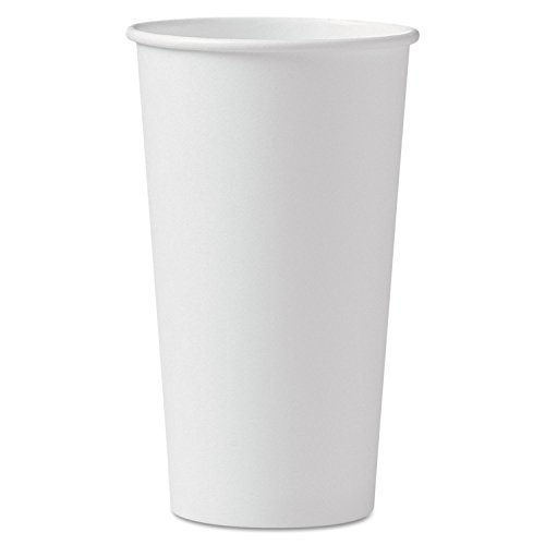 Solo White SSP Paper Hot Cups, Various Sizes