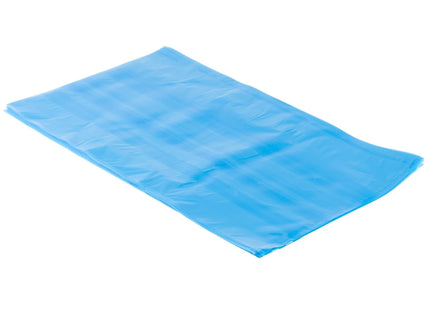 a2zchef Blue Heavy Duty Plastic Ice Bags with Twist Ties Wholesale Bulk - 1000/Case (10 Lbs)
