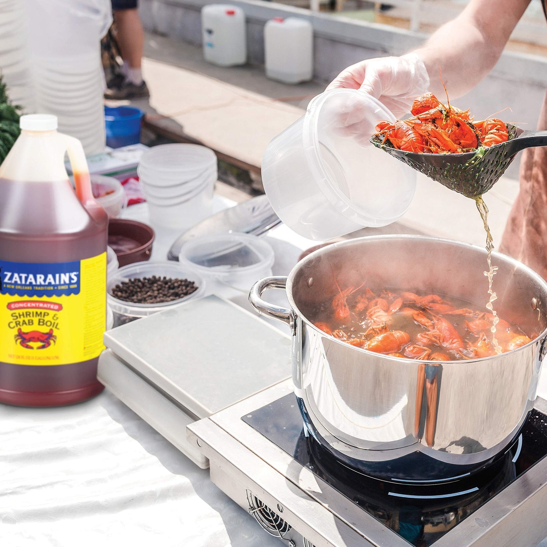 Zatarain's Concentrated Shrimp & Crab Boil, 1 gal