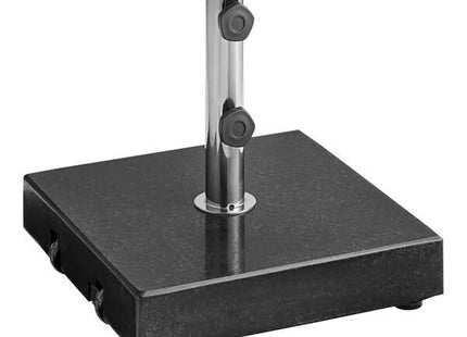 Outdoor Umbrella Base, 110 lb. Square, Black Granite
