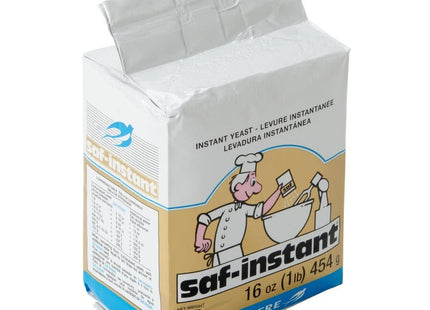 Lesaffre SAF-Instant Gold Dry Yeast 1 lb. Vacuum Pack - 20/Case
