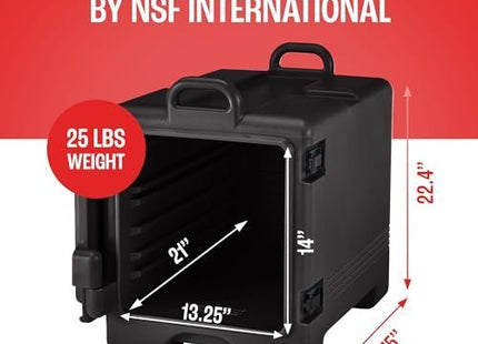 Cambro Insulated Food Pan Carrier and Hot|Cold Box for Catering - Front Load UPC300 Series