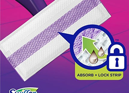 Swiffer WetJet Hardwood Floor Cleaner Spray Mop Pad Refill, Multi Surface, 24 Count