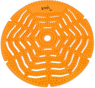Lavex Gel Urinal Screen | Bathroom Deodorizing | Citrus Scented 10 Pack