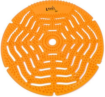 Lavex Gel Urinal Screen | Bathroom Deodorizing | Citrus Scented 10 Pack