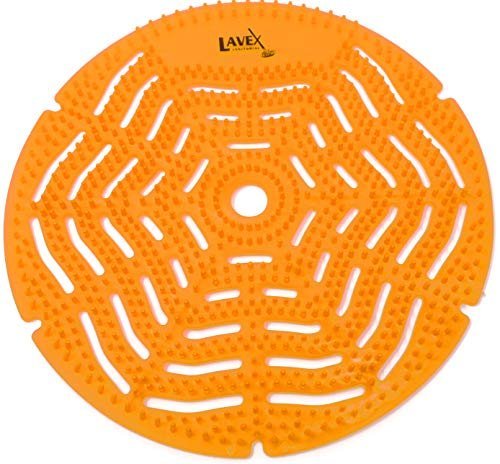 Lavex Gel Urinal Screen | Bathroom Deodorizing | Citrus Scented 10 Pack