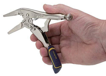 IRWIN VISE-GRIP Fast Release Automotive Long Nose Locking Pliers with Wire Cutter 6" (IRHT82583)