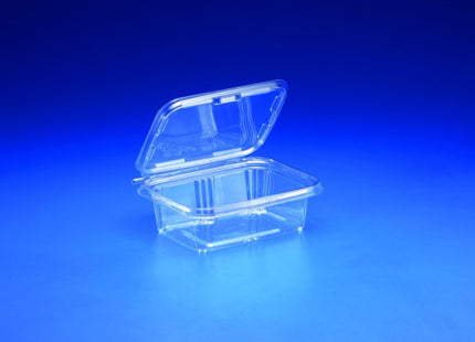 200 Pack To-Go Safe-T-Fresh Grab and Go Food Container, Tear Strip Lock, Perfect for Snacks, On the Go Snack Container, Delis, Restaurants, 7.3 x 5.6 x 2.31 Inches, by Inline Plastics Corporation