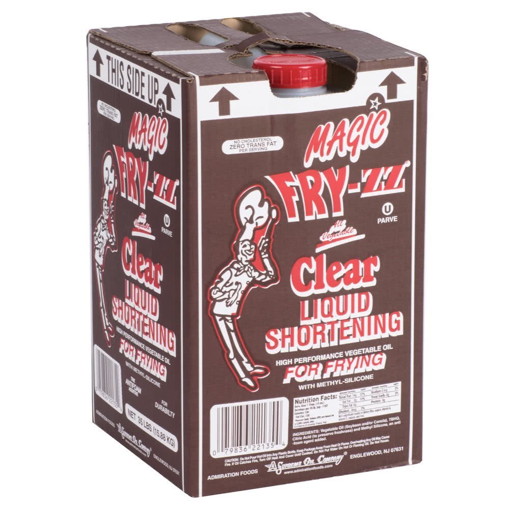 TableTop King Admiration Magic Fry Clear Liquid Shortening - 35 lb.