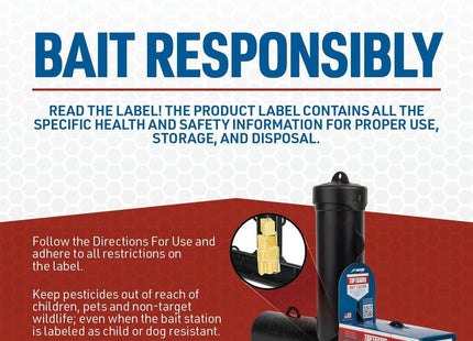 JT Eaton Bait Block Rodenticide Anticoagulant Bait, 144