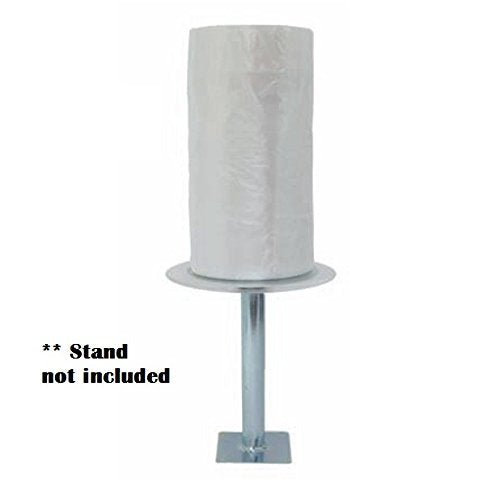4 Rolls - Plastic Roll Bags for Fruits Vegetable Food Storage Clear 10x15