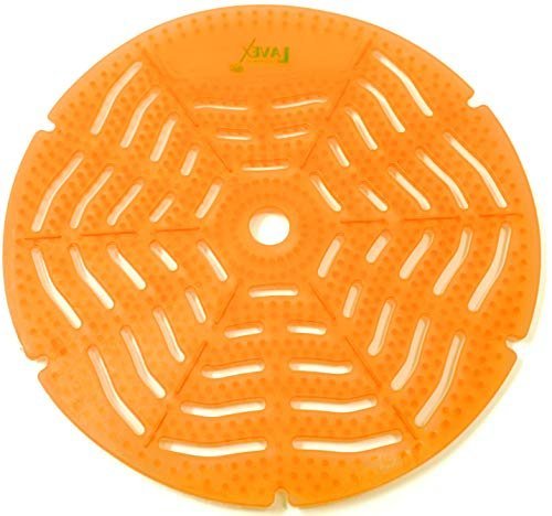 Lavex Gel Urinal Screen | Bathroom Deodorizing | Citrus Scented 10 Pack
