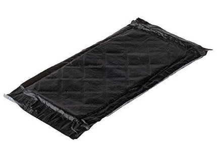 Black 4" x 7" Absorbent Meat, Fish and Poultry Pad 40 Grams - 2000/Case