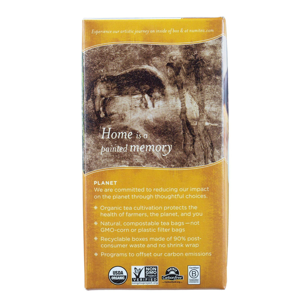 TableTop King Honeybush Tea Bags - 18/Box