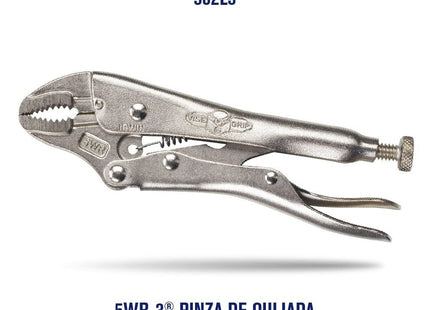 Irwin 5WR-3 Vise Grip 1-1/8-Inch Jaw Capacity 5-Inch Curved Jaw Locking Plier with Wire Cutter