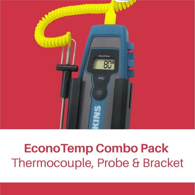 Cooper-Atkins 93230-K Thermocouple Thermometer (Thermocouple K Type Thermometer) - EconoTemp Combo Pack