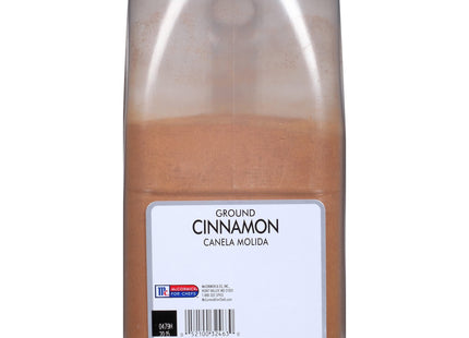 McCormick Culinary Ground Cinnamon, Professional Use Baking Cakes, Cookies, Pies, Custards, Puddings