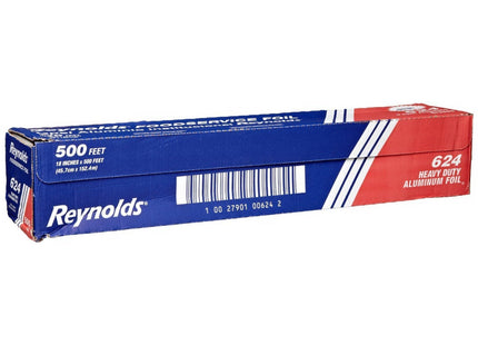Reynolds 624 500' Length x 18" Width, Heavy-Duty Aluminum Foil Roll