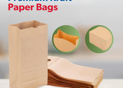 Duro Bag Dubl Life SOS Recycled Kraft FSC (500 Pack)