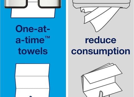 Tork-E Multifold Hand Towel, Natural, 100% recycled, FSC certified, Compatible with H2 Dispensers, 16 packs x 250 sheets (MK520A), Made in the USA