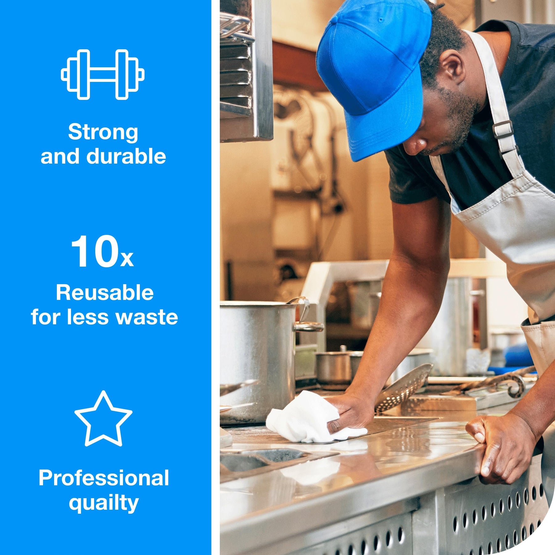 Tork 2 in 1 Scouring and Cleaning Foodservice Towel