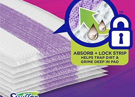Swiffer WetJet Hardwood Floor Cleaner Spray Mop Pad Refill, Multi Surface, 24 Count
