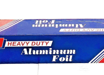 Heavy Duty Aluminum Foil 18" x 500 ft, 20 Microns Thick | Commercial Grade & Extra Thick, Strong Enough for Food Service Industry | VPack Brand