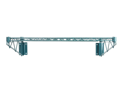 Commercial Epoxy Green Wire Shelving Wall Shelf 14 x 48 - NSF