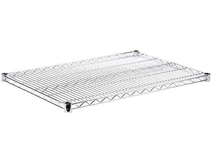 Commercial Chrome Wire Shelving 14 x 48 - NSF (2 Shelves)