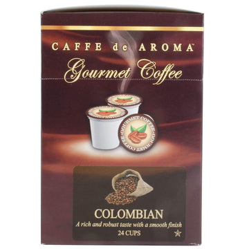 TableTop King Colombian Supreme Coffee Single Serve Cups - 24/Box