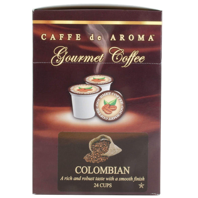 TableTop King Colombian Supreme Coffee Single Serve Cups - 24/Box