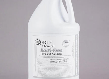 Glownary Bacti-Free Third Sink Sanitizer, 1 Gallon Concentrated Formula, 128 oz, 4 per Case