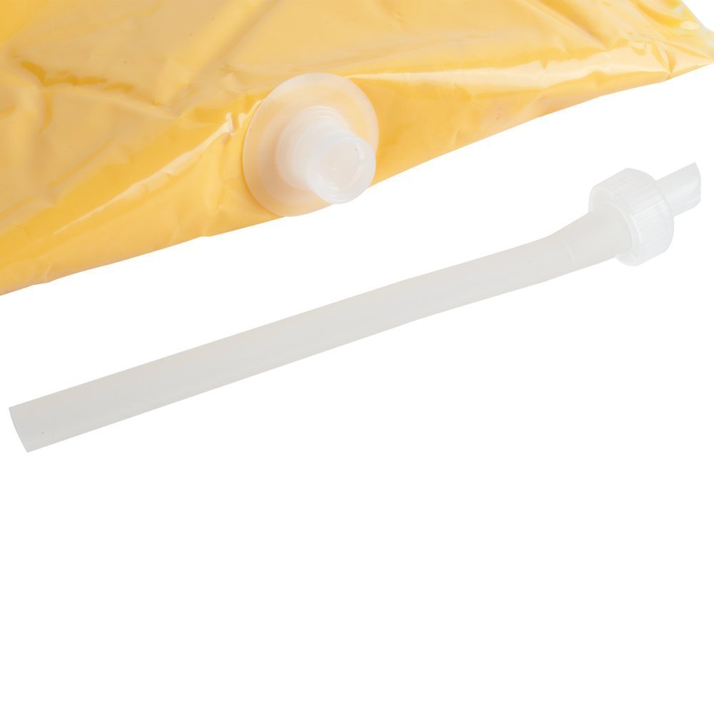 TableTop King 110 oz. Cheddar Cheese Sauce Bag - 4/Case