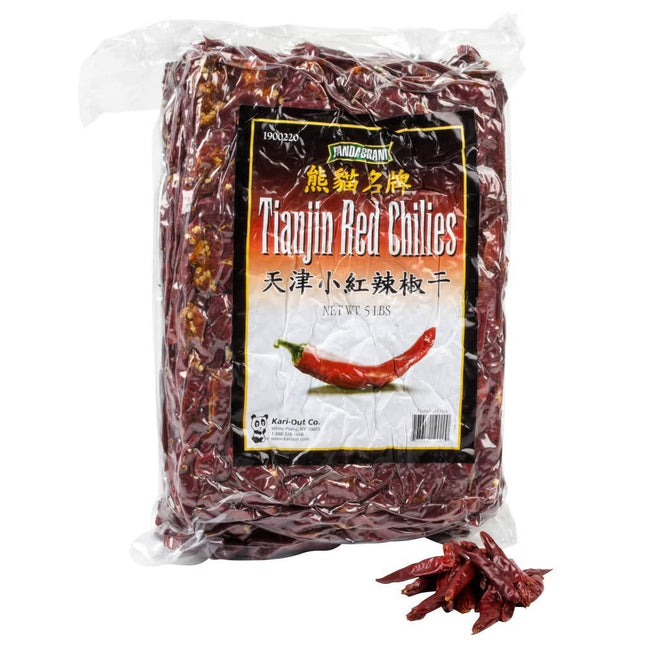 Panda 5 lb. Tianjin Red Chilies By TableTop King