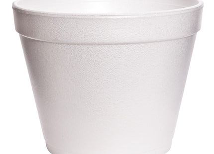 Dart 32MJ48 32 oz Squat Foam Container (Case of 500) White
