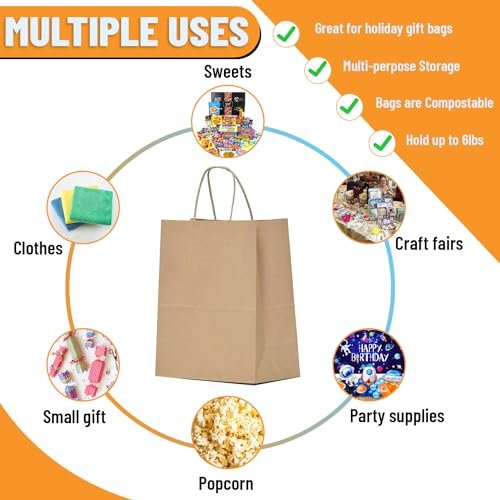 paper bags with handle