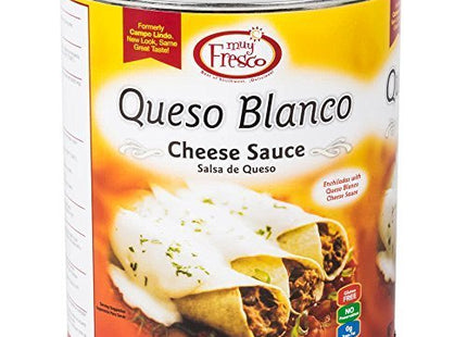 Muy Fresco Queso Blanco Mild White Cheese Sauce #10 Can By TableTop King