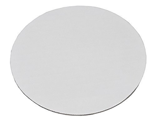 Southern Champion Tray Corrugated Single Wall Cake and Pizza Circle, Greaseproof, White